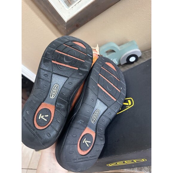 KEEN Women's US 9 M Red Nubuck Leather Slip On Mule Shoe Clog - Picture 5 of 5